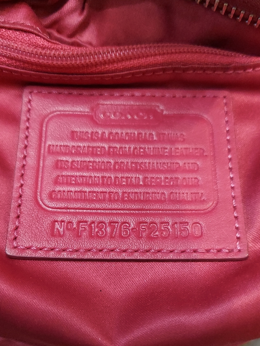 Coach Campbell Soho Flap Buckle Zip Leather Crossbody Camera Bag No. F25150 - Picture 10 of 10